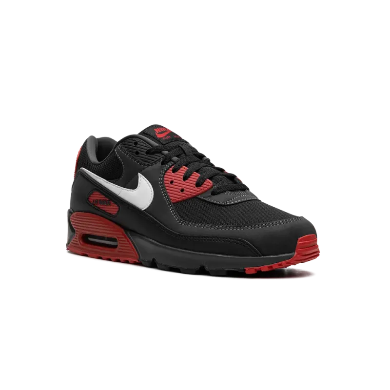 Nike Air Max 90 Black / Red Mens