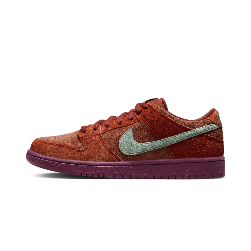 Nike SB Dunk Low Pro Prm Mystic Red Mens