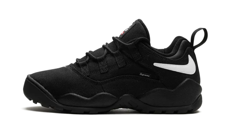 Supreme x Nike SB Darwin Low 'Black' — Retro Skate Icon Reborn