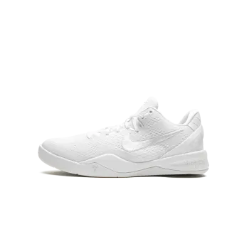 Nike Kobe 8 Protro GS Triple White Grade School