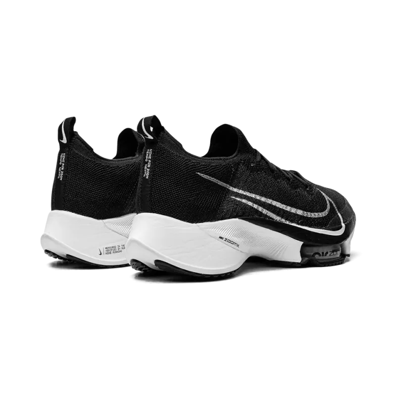 Nike Air Zoom Tempo Next% Flyknit Black White Anthracite Mens
