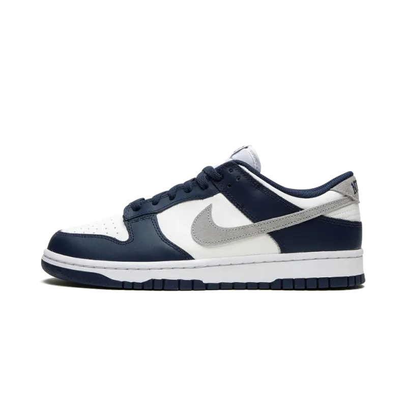Nike Dunk Low Navy / White / Grey Mens