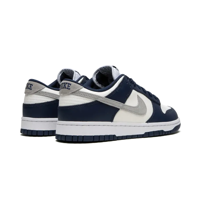 Nike Dunk Low Navy / White / Grey Mens