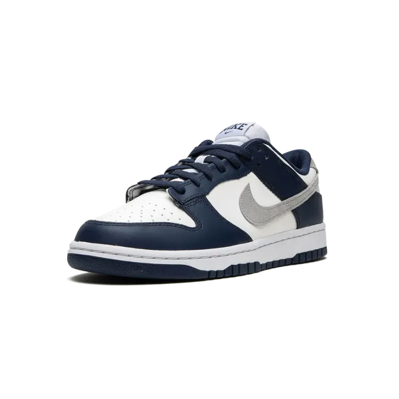 Nike Dunk Low Navy / White / Grey Mens