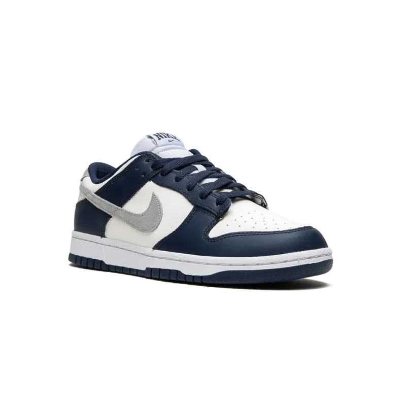 Nike Dunk Low Navy / White / Grey Mens