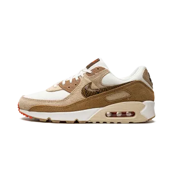 Nike AIR MAX 90 WMNS Pale Ivory Snakeskin Swoosh Womens