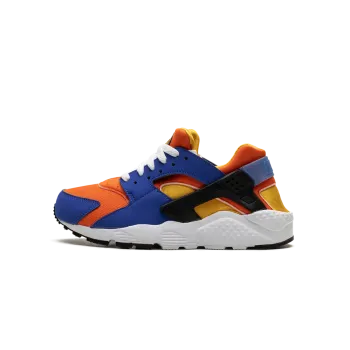 Nike Huarache Run Hyper Royal Yellow Ochre Grade School