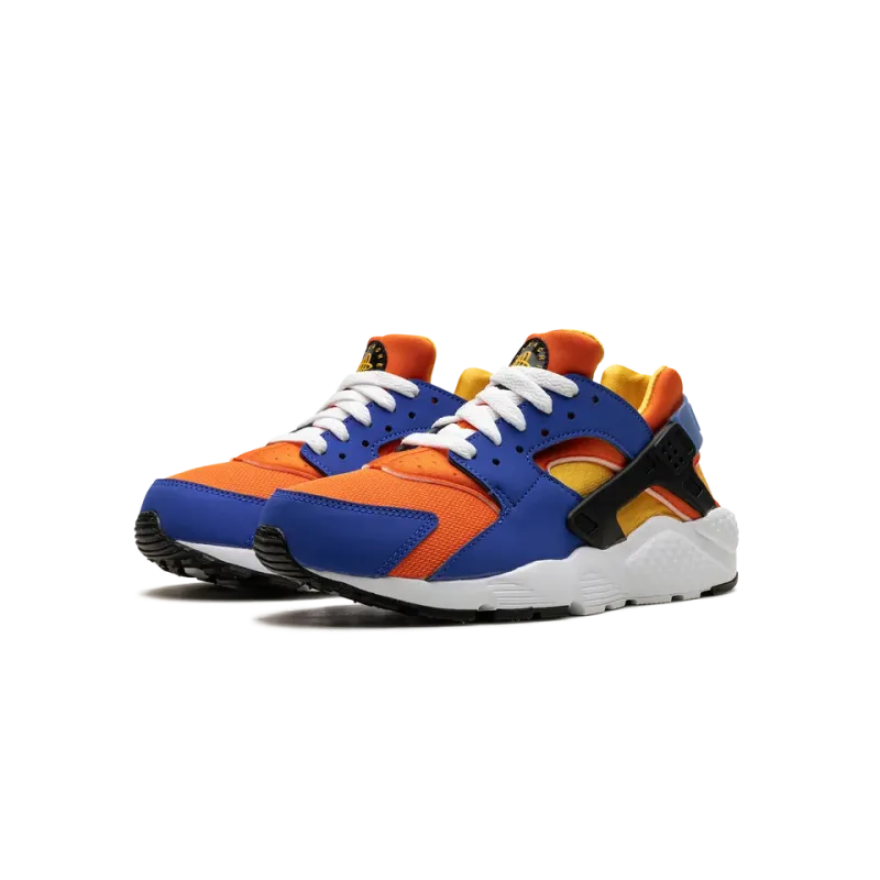 Nike Huarache Run Hyper Royal Yellow Ochre Grade School