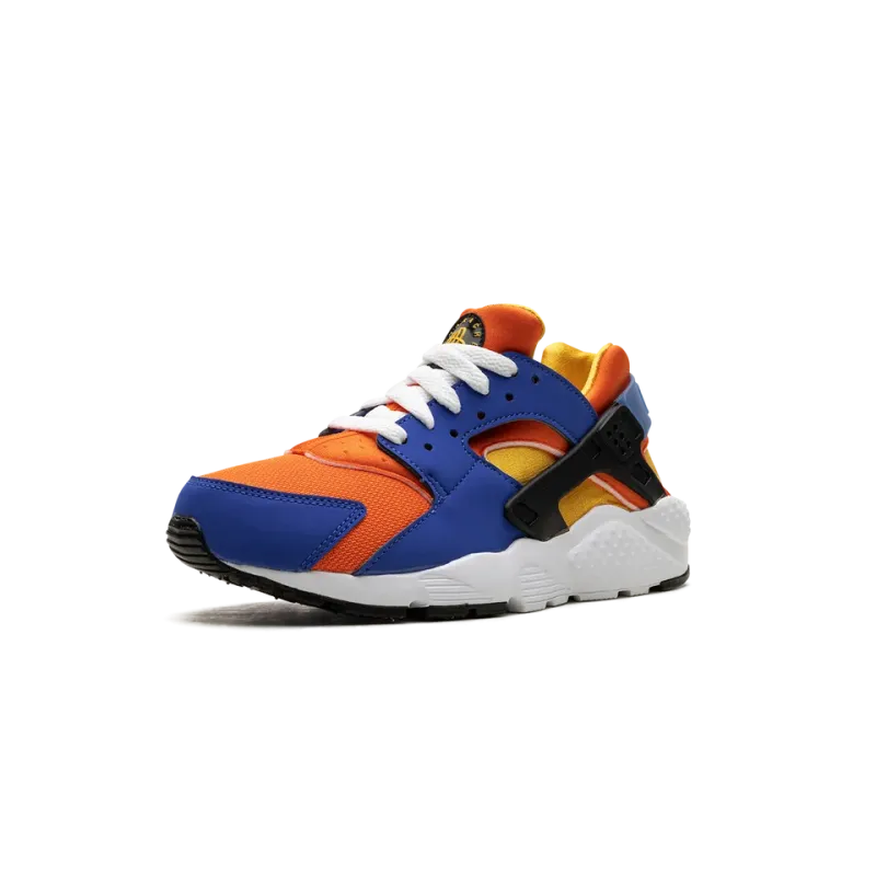 Nike Huarache Run Hyper Royal Yellow Ochre Grade School