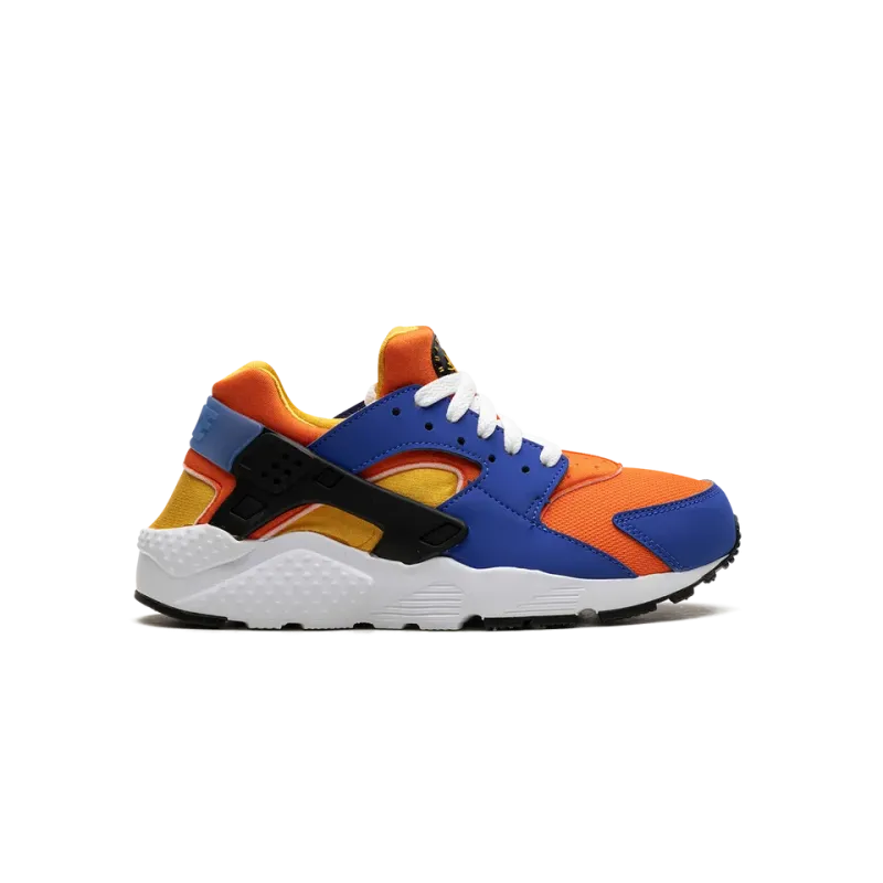 Nike Huarache Run Hyper Royal Yellow Ochre Grade School