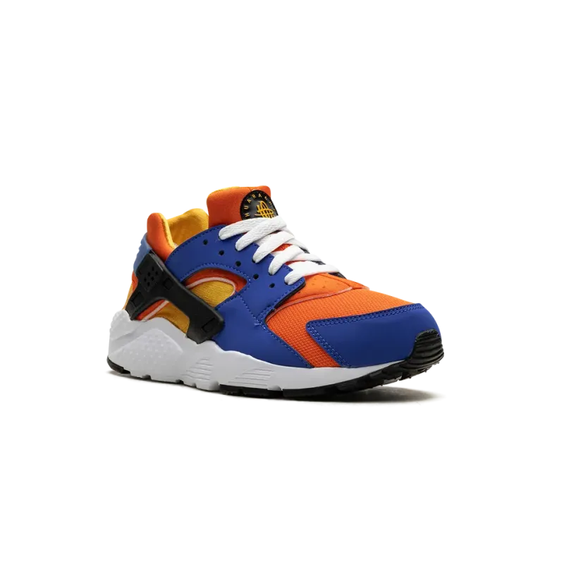 Nike Huarache Run Hyper Royal Yellow Ochre Grade School