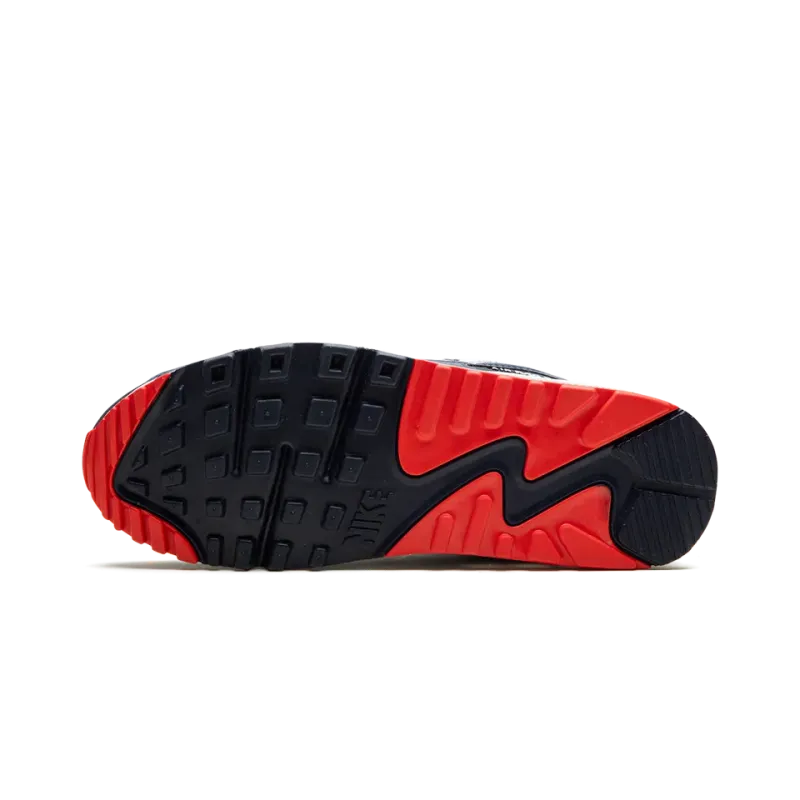 Nike Air Max 90 Navy / Crimson Mens