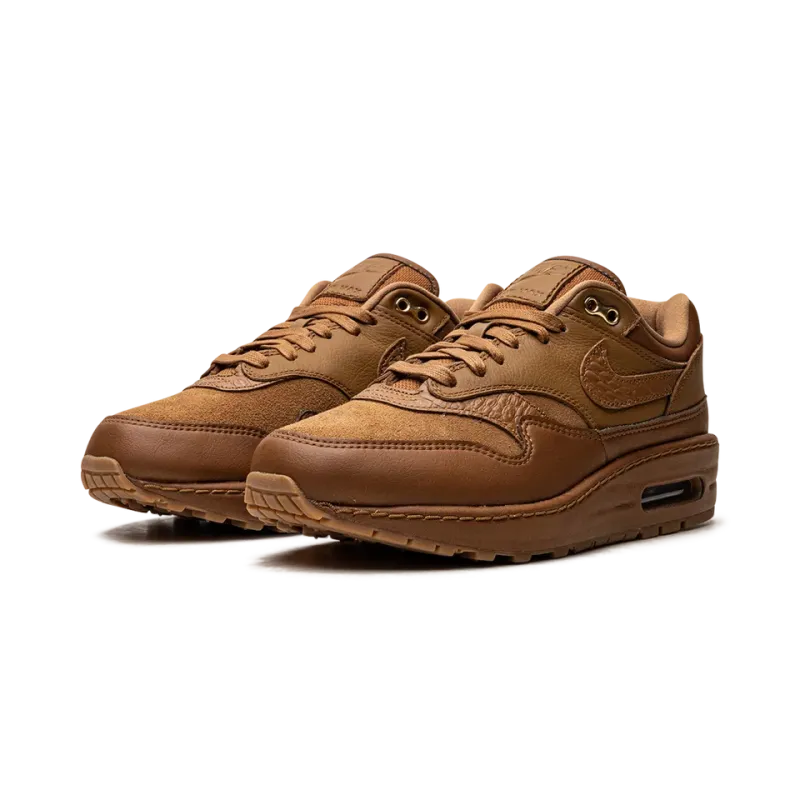 Nike AIR MAX 1 '87 MNS WMNS Luxe Ale Brown Womens