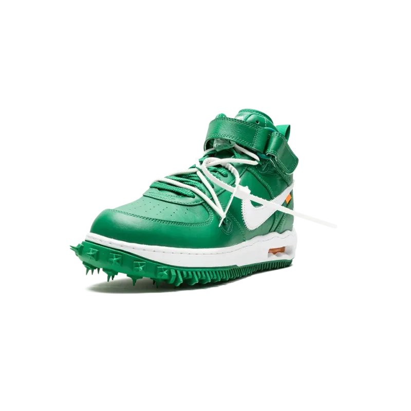 Nike Air Force 1 Mid Off-White - Pine Green Mens