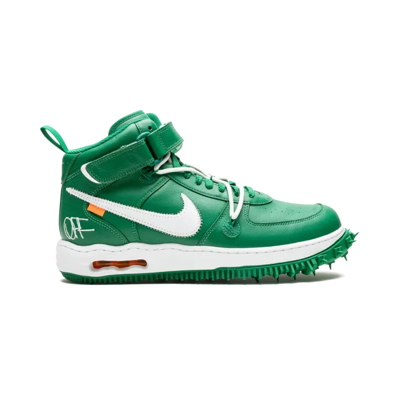 Nike Air Force 1 Mid Off-White - Pine Green Mens