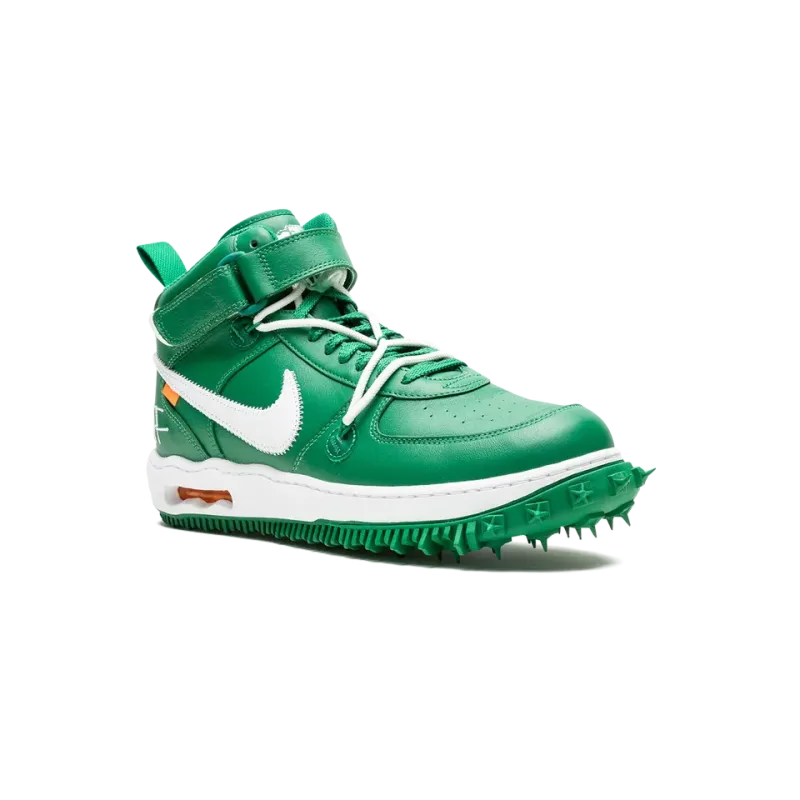 Nike Air Force 1 Mid Off-White - Pine Green Mens