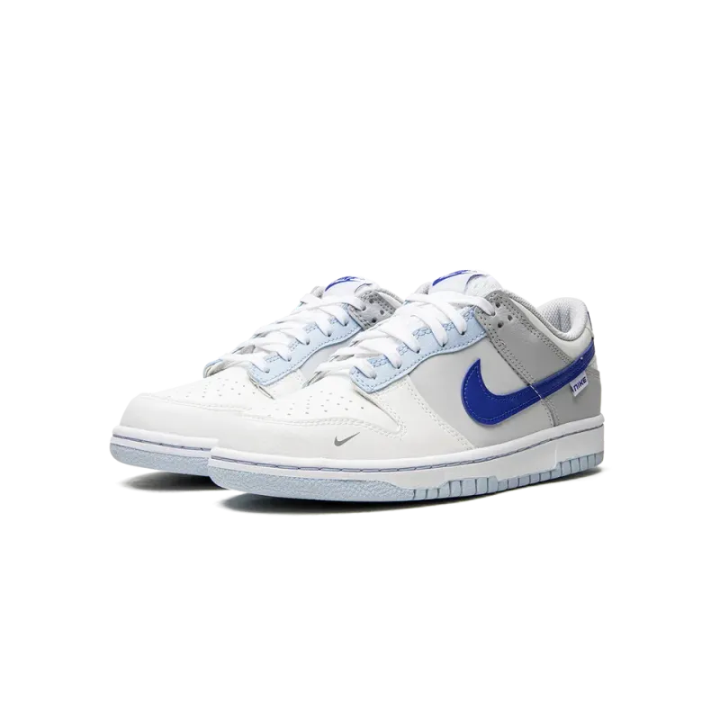 Nike Dunk Low GS Ivory / Hyper Royal Grade School