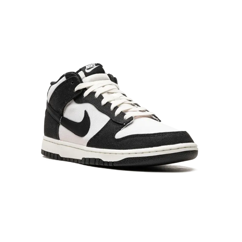 Nike Dunk Mid Black / White Mens