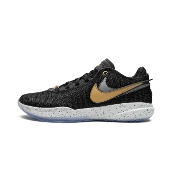 Nike LeBron 20 Black/Metallic Gold Mens