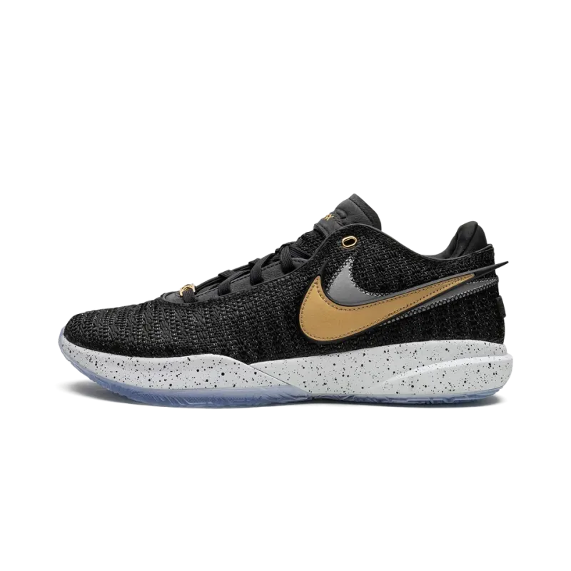Nike LeBron 20 Black/Metallic Gold Mens