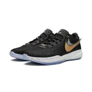 Nike LeBron 20 Black/Metallic Gold Mens