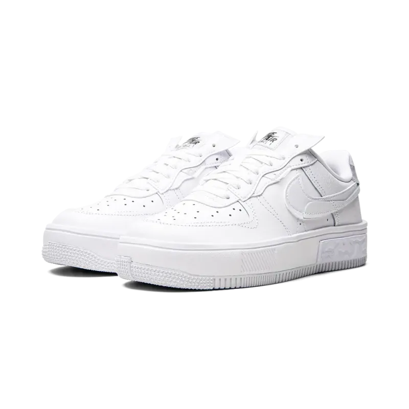 Nike AIR FORCE 1 FONTANKA MNS WMNS White / Iridescent Womens