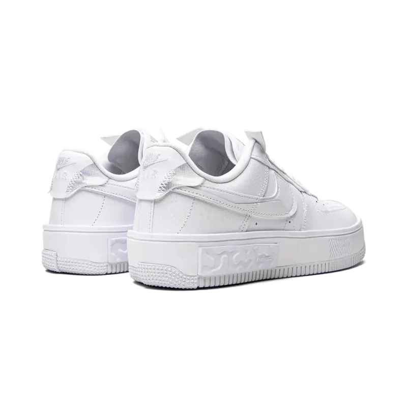 Nike AIR FORCE 1 FONTANKA MNS WMNS White / Iridescent Womens