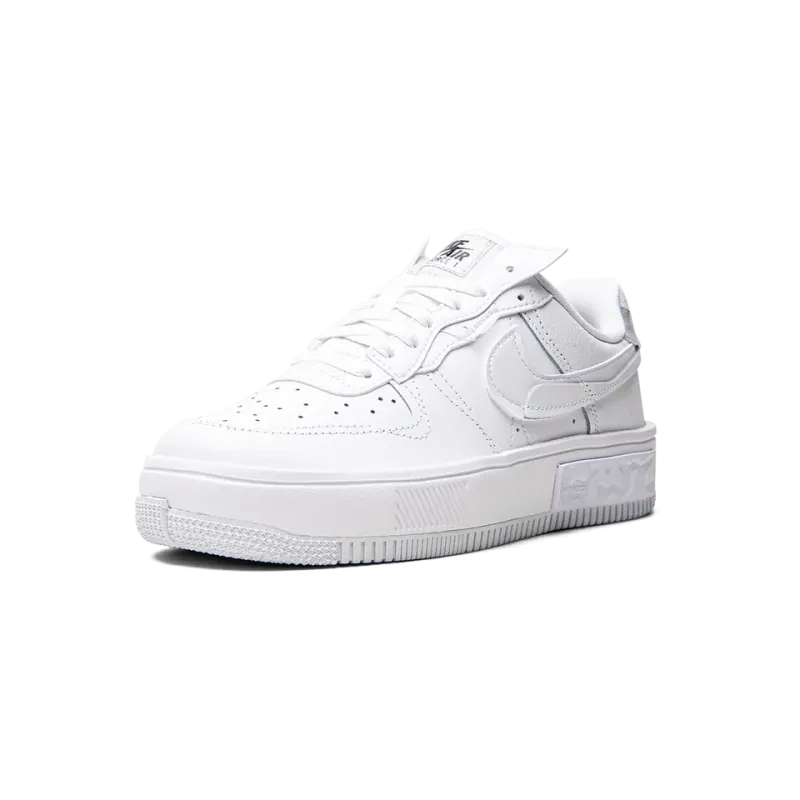 Nike AIR FORCE 1 FONTANKA MNS WMNS White / Iridescent Womens