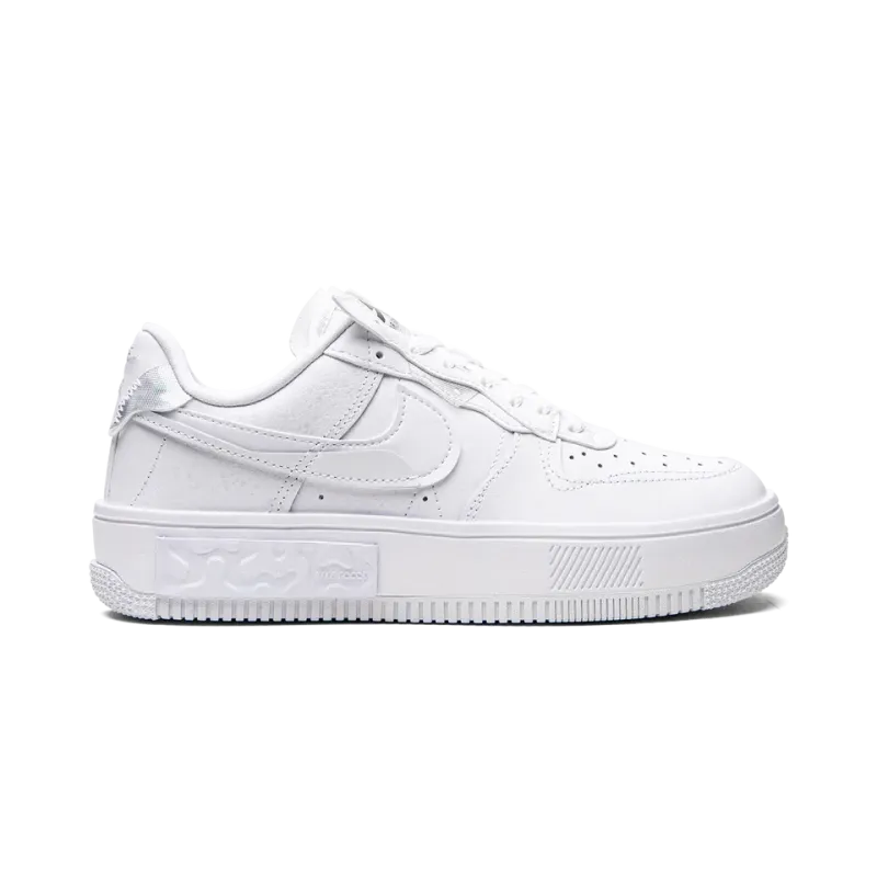 Nike AIR FORCE 1 FONTANKA MNS WMNS White / Iridescent Womens