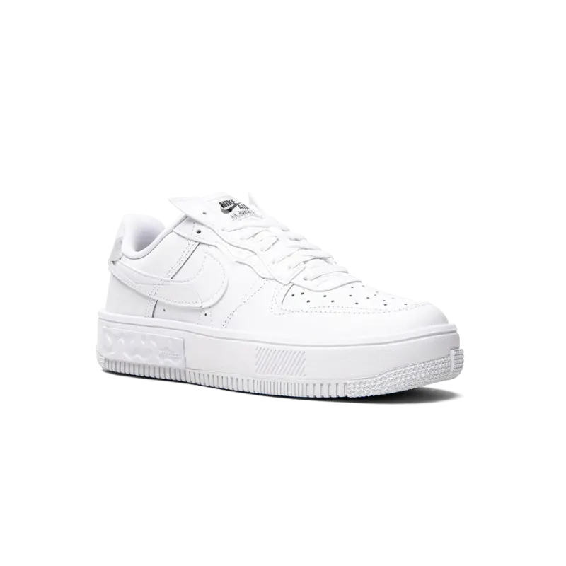 Nike AIR FORCE 1 FONTANKA MNS WMNS White / Iridescent Womens