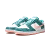 Nike Dunk Low Snakeskin Washed Teal Bleached Coral Mens