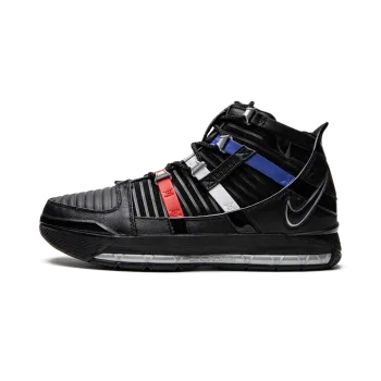 Nike Lebron 3 The Shop - Black/Red Mens