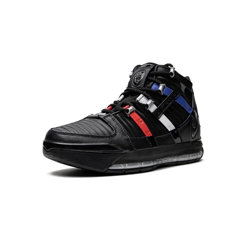Nike Lebron 3 The Shop - Black/Red Mens