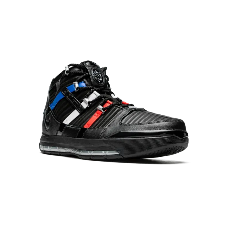 Nike Lebron 3 The Shop - Black/Red Mens