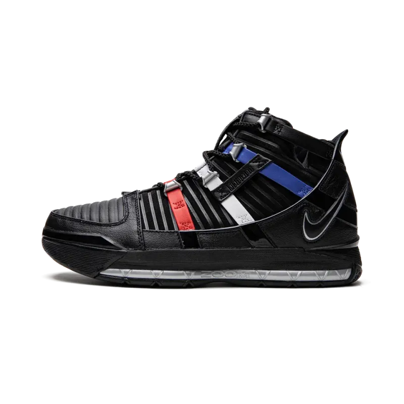 Nike Lebron 3 The Shop - Black/Red Mens