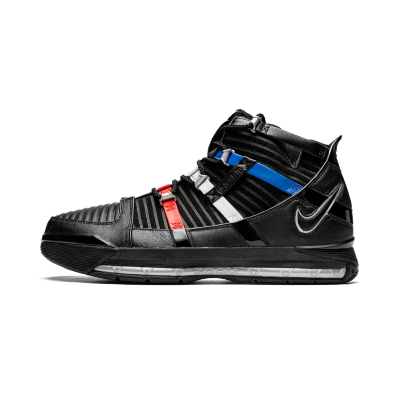 Nike Lebron 3 The Shop - Black/Red Mens