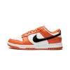 Nike DUNK LO MNS WMNS Orange / Black Patent Leather Womens