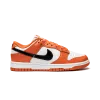 Nike DUNK LO MNS WMNS Orange / Black Patent Leather Womens