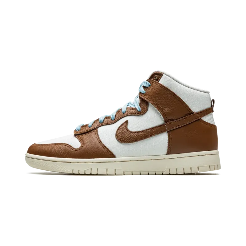 Nike Dunk High Retro PRM Pecan and Sail Mens