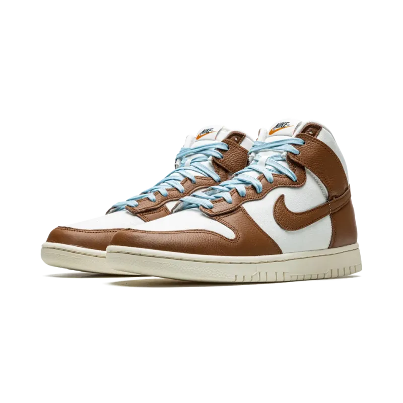 Nike Dunk High Retro PRM Pecan and Sail Mens