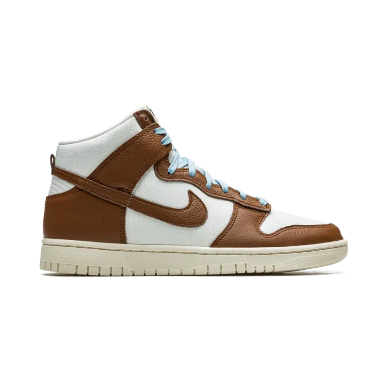 Nike Dunk High Retro PRM Pecan and Sail Mens