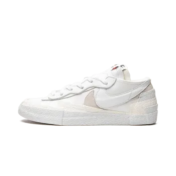 Nike Blazer Low Sacai - White Patent Leather Mens