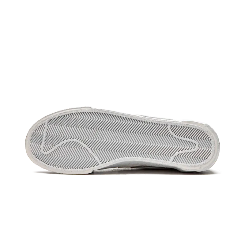 Nike Blazer Low Sacai - White Patent Leather Mens