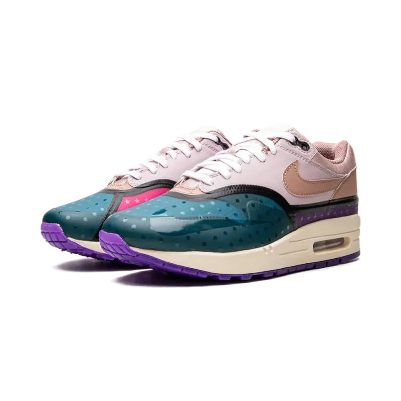 Nike AIR MAX 1 () WMNS Plum Fog Fossil Rose Womens