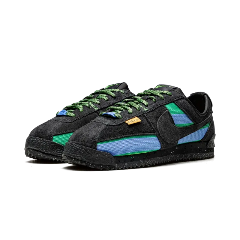 Nike Cortez Union - Black/Blue Mens