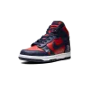 Nike SB Dunk High Supreme - By Any Means - Navy/Red Mens