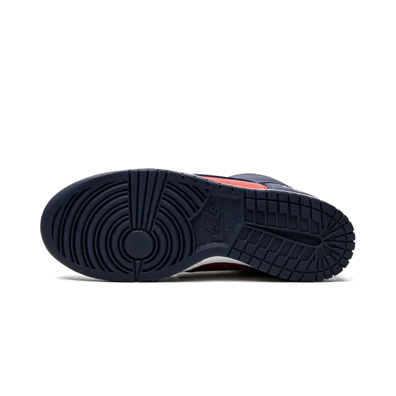 Nike SB Dunk High Supreme - By Any Means - Navy/Red Mens