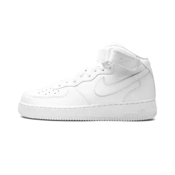 Nike Air Force 1 Mid '07 Triple White Mens