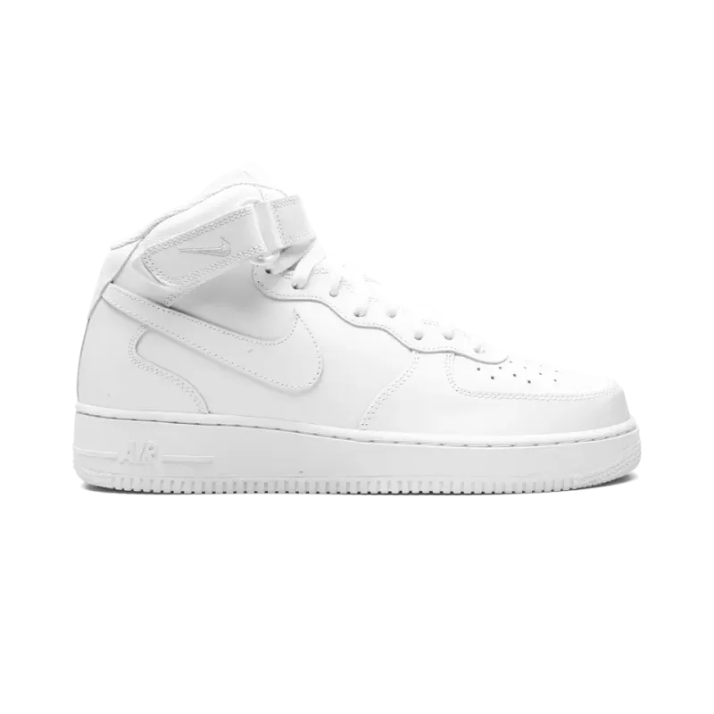 Nike Air Force 1 Mid '07 Triple White Mens