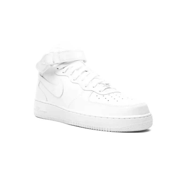 Nike Air Force 1 Mid '07 Triple White Mens